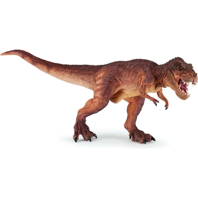 Afbeelding van Speelfiguur Dinosaurus Rennende T Rex Bruin