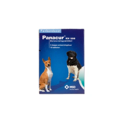 Afbeelding van Panacur Hond/Kat 500 MG 10 TABLET (98151)