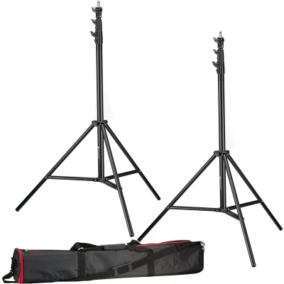 Afbeelding van Bresser 2x BR TP280 Pro lampstatief 280cm + tas