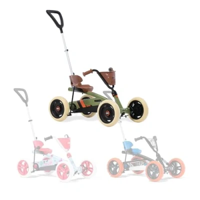 Afbeelding van Berg Toys Buzzy Retro 2 in 1 skelter en duwauto