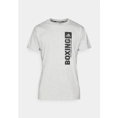 Afbeelding van adidas Community Vertical T shirt, uniseks, korte mouwen, voor dames en heren, 100% katoen, maat L, zwart/wit