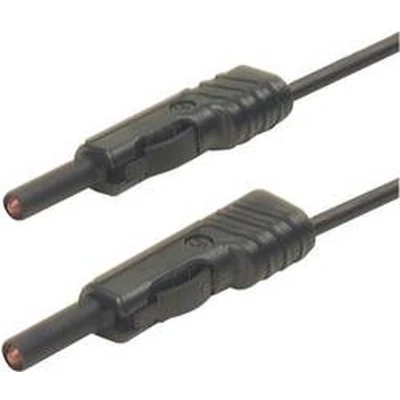 Afbeelding van SKS Hirschmann MLB 25/1 V sw Meetsnoer Banaanstekker 4 mm 25.00 cm Zwart 1 stuk(s)