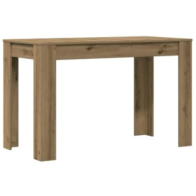 Image de vidaXL Table à manger chêne artisanal 120x60x76 cm bois d&#039;ingénierie855841