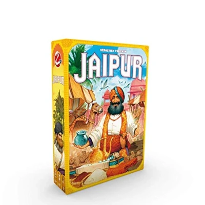Afbeelding van Asmodee Jaipur Tafelspel voor 2 spelers, 10+ jaar, editie in het Italiaans