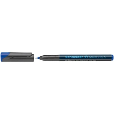 Afbeelding van Schneider universele permanent marker Maxx 220 S blauw 112403