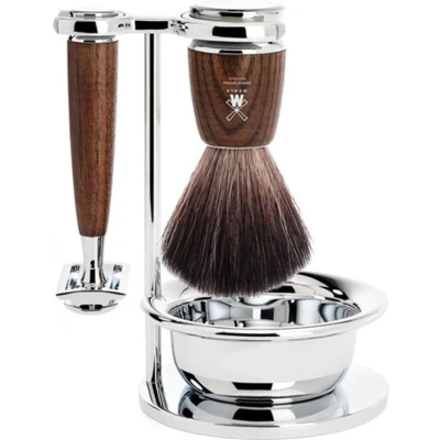 Afbeelding van Muhle scheerset RYTMO S21H220SSR Synthetisch Safety razor Essen