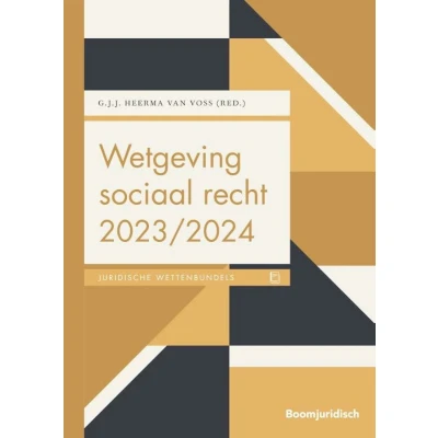Afbeelding van Boom Juridische wettenbundels Wetgeving sociaal recht 2023/2024