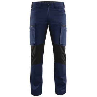 Image de Pantalon services stretch marine/noir