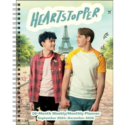 Afbeelding van Heartstopper 16 Month 2024 2025 Weekly/Monthly Planner Calendar with Bonus Stick