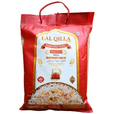 Afbeelding van LAL QILLA Supreme Sella Parboiled Basmati Rice 1e verpakking (1 x 5 kg)