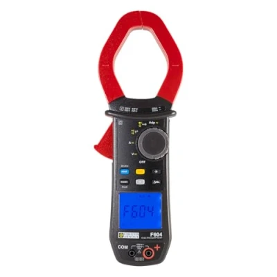 Afbeelding van Chauvin Arnoux F604 Stroomtang Digitaal Spatdicht (IP54) CAT III 1500 V, IV 1000 V Weergave (counts): 10000
