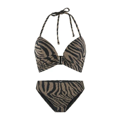 Afbeelding van Lingadore SET Bikini, Dames, Maat: 36xA, Schwarz gold