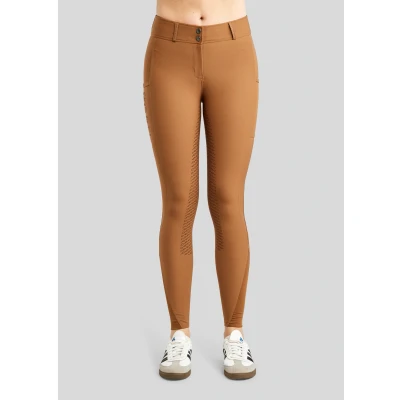 Image de Rebel Pantalon d&#039;Équitation SS25 Full Grip ToffeeVendu par Agradi