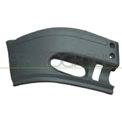 Afbeelding van PRASCO Premium FD9101113 Bumper Rechts voor Zwart FORD: Transit Mk5 Van