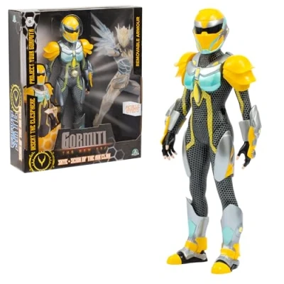 Afbeelding van Gelede figuur GORMITI Scion met luchtprojector Skye 27 cm Vanaf 4 jaar oud GRV052