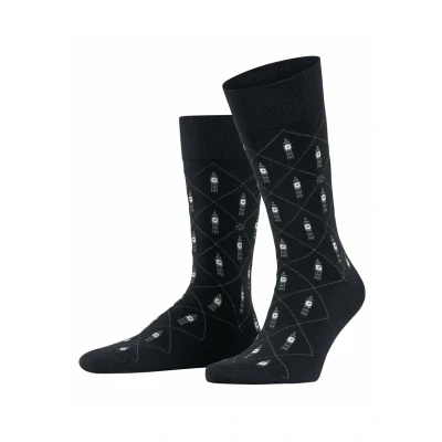 Afbeelding van Burlington BIG BEN Onesize Sokken black, Heren, Maat: 40/46, Black