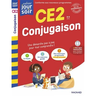 Image de Conjugaison CE2 Cahier Jour Soir