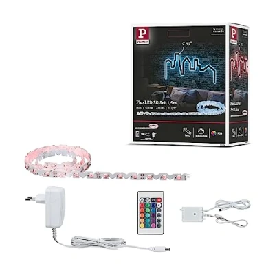 Afbeelding van Paulmann FlexLED 3D 78964 LED strip basisset Met connector (male) 12 V 1.5 m RGB 1 stuk(s)