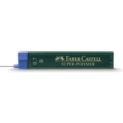 Afbeelding van potloodstiftjes Faber Castell Super Polymer 0,7mm B