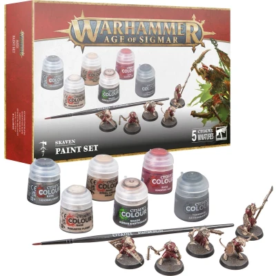 Afbeelding van Age of Sigmar: Skaven Paint Set
