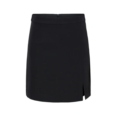 Afbeelding van Pieces Pcbozzy SLIT Skirt Alijn rok, Dames, Maat: XS, Black