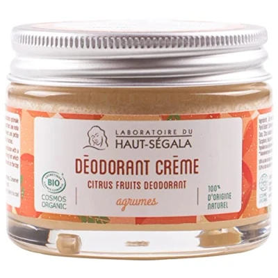 Afbeelding van Laboratoire du Haut Ségala Biologische Citrus Crème Deodorant 50 g