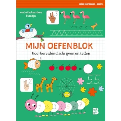 Afbeelding van Mijn oefenblok: Voorbereidend schrijven en tellen