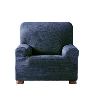Afbeelding van Eysa Aquiles elastische banksprei 1 fauteuil kleur 03 blauw, polyester katoen, 37 x 29 5 cm