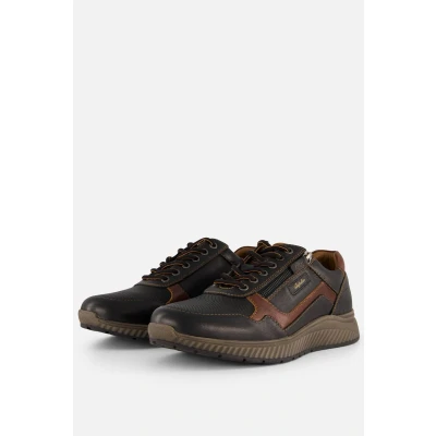 Afbeelding van Australian Hatchback Sneakers zwart Leer Maat 40
