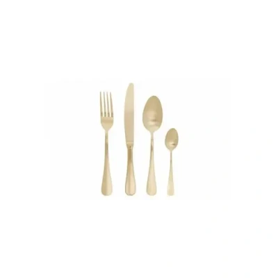 Afbeelding van Cosy and Trendy Eva Bestekset 16 delig Mat Champagne
