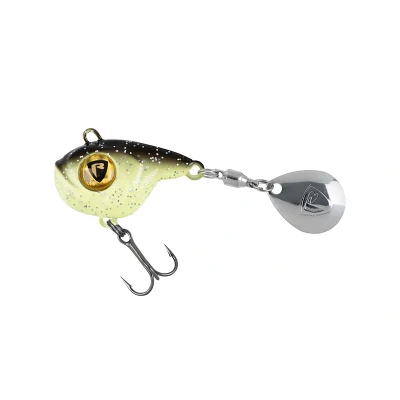 Afbeelding van Fox Rage Ultra UV Big Eye Spin 8gr 5cm Kleur : Black &amp; Gold