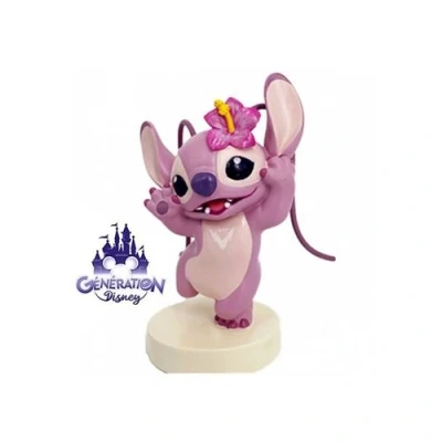 Afbeelding van Disney Stitch en Angel met bloem Enesco Grand Jesture Studios