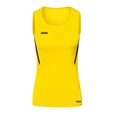 Afbeelding van Tanktop Challenge Citroen/zwart / 40