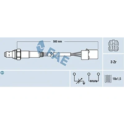 Afbeelding van Fae Lambda sonde 77479