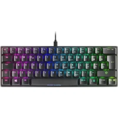 Image de Clavier Mars Gaming MKMINIRPT Mécanique Ultra Compact USB RGB Noir