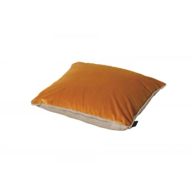Afbeelding van Madison sierkussen 45x45 cm Velvet yellow/Panama linnen