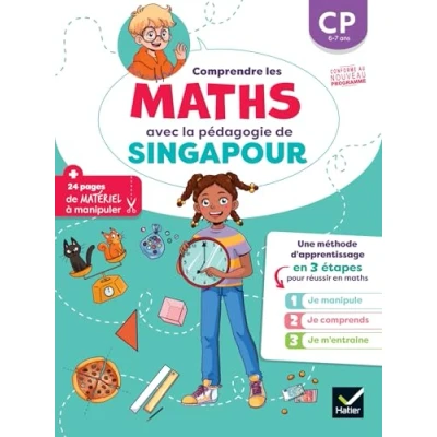 Afbeelding van MIEUX COMPRENDRE LES MATHS AVEC LA PEDAGOGIE DE SINGAPOUR CP