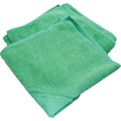 Afbeelding van Microvezeldoek 40x40 cm 300 grams groen per 5 stuks