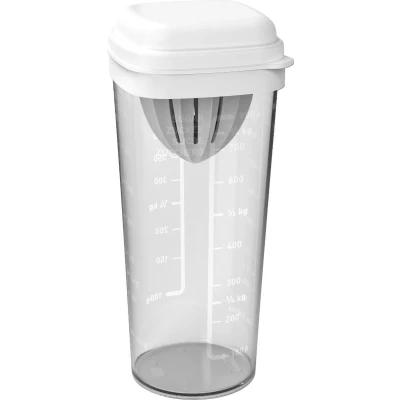 Afbeelding van Rotho shaker met pers 1 l loft wit