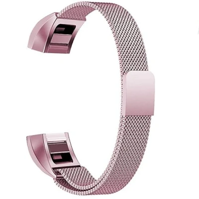 Afbeelding van FitBit Alta HR Milanese bandje Maat: Small Rosé goud