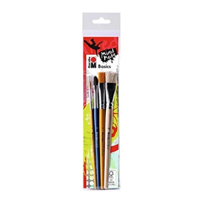 Afbeelding van Marabu set penselen basics