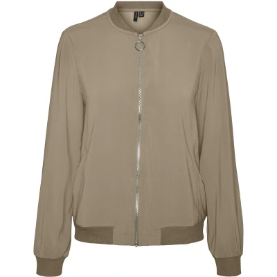 Afbeelding van Vero Moda Vmcoco LS GA Bomberjacks, Dames, Maat: XS, Silver mink