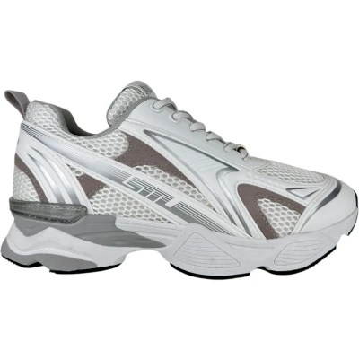 Afbeelding van Steve Madden Speedometer Sneakers laag, Heren, Maat: 40, White Leer/ synthetisch