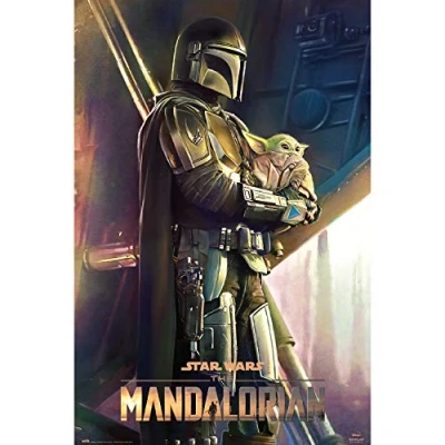 Afbeelding van Poster Star Wars The Mandalorian Clan of Two 61x91,5cm