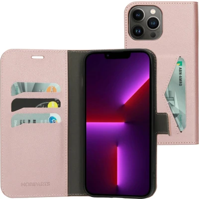 Afbeelding van Mobiparts Classic Wallet Case Apple iPhone 13 Pro Max Pink