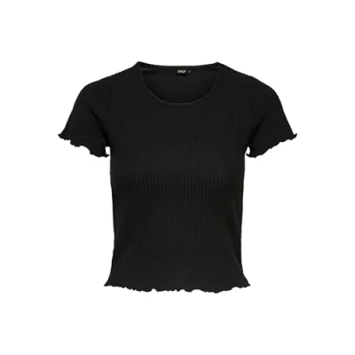 Afbeelding van ONLY Onlemma SS NOOS JRS Tshirt basic, Dames, Maat: Large, Black