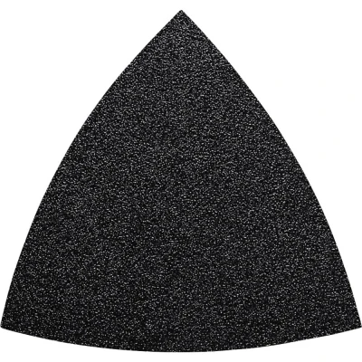 Afbeelding van Fein 63717089016 Deltaschuurpapier Met klittenband, Ongeperforeerd Korrelgrootte 220 Hoekmaat 80 mm 50 stuk(s)