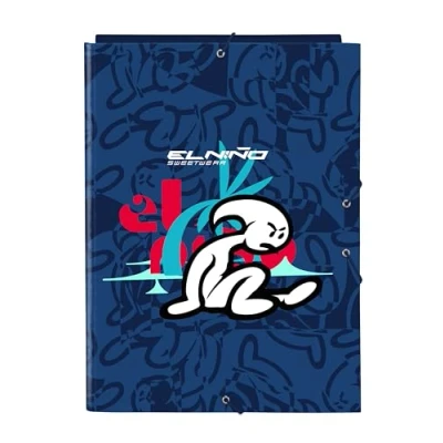 Afbeelding van Map El Niño Paradise Marineblauw A4