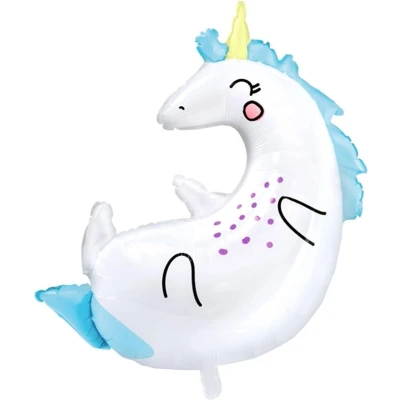Afbeelding van Partydeco Folieballon Eenhoorn (1 stuks)
