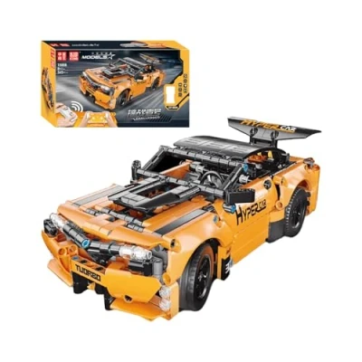 Afbeelding van Mould King Technic Challenger rc auto City speed champions adventure Creator classic motor bouwpakket Technische speelgoed ideas voor expert volwassenen &amp; kinderen 617 bouwstenen modelbouw (compatibel met lego, sluban of mega bloks)